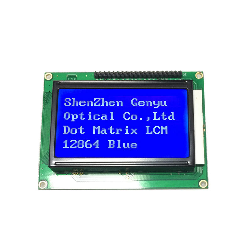 Genyu 12864 monochrome lcd module china